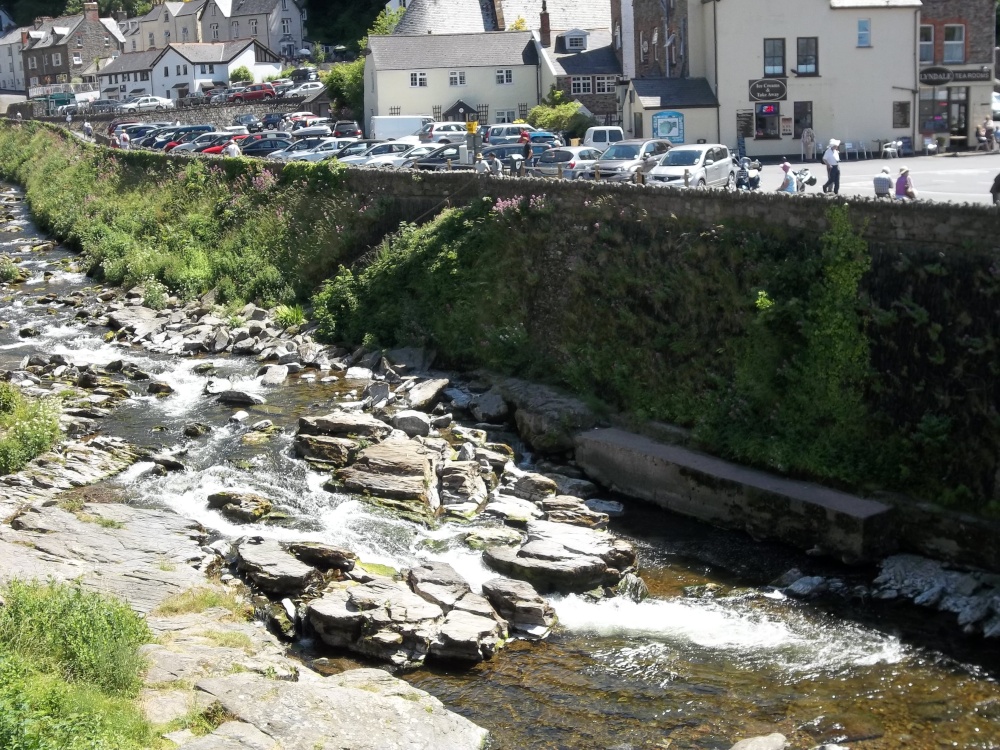 A Picture of Lynmouth in Devon
