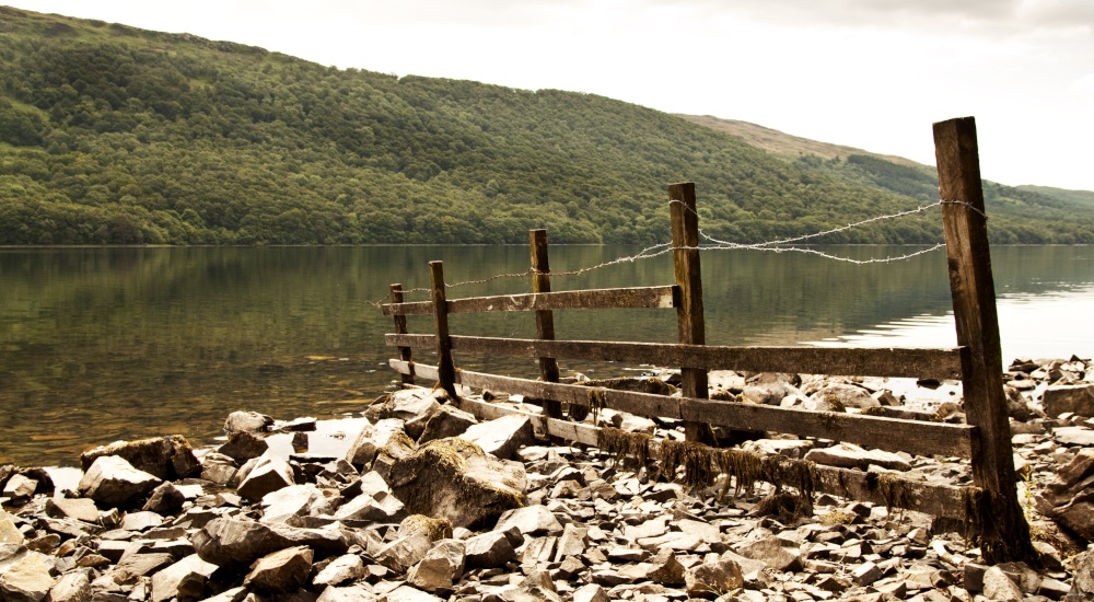 Conistonwater fence