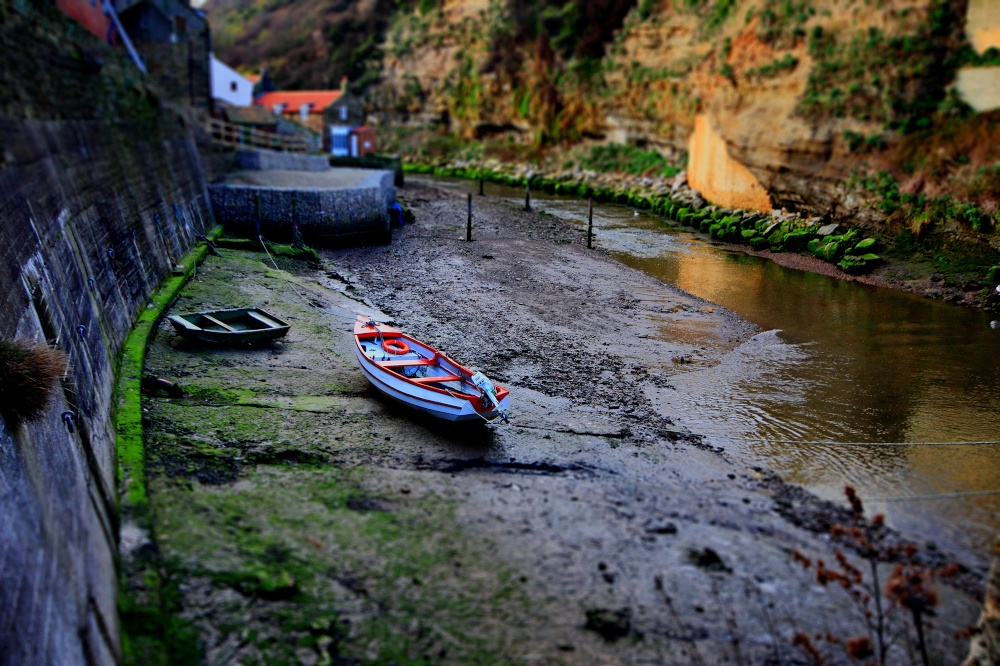 'Waiting' - Staithes, North Yorkshire