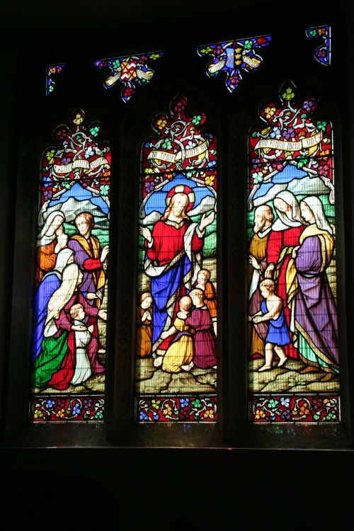 Castle Combe - St. Andrew Church - Stained Glass Window - 2008
