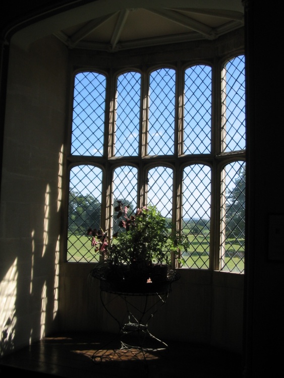 View from Lacock Abbey Window (1) - July, 2008