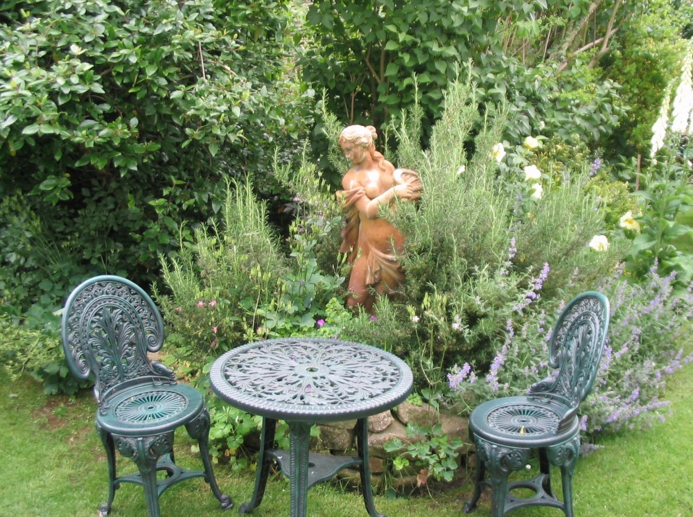 Lacock - King John's Tea Garden (3) - June, 2003