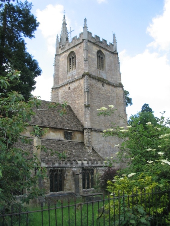 Castle Combe - St. Andrew's Church - June, 2003