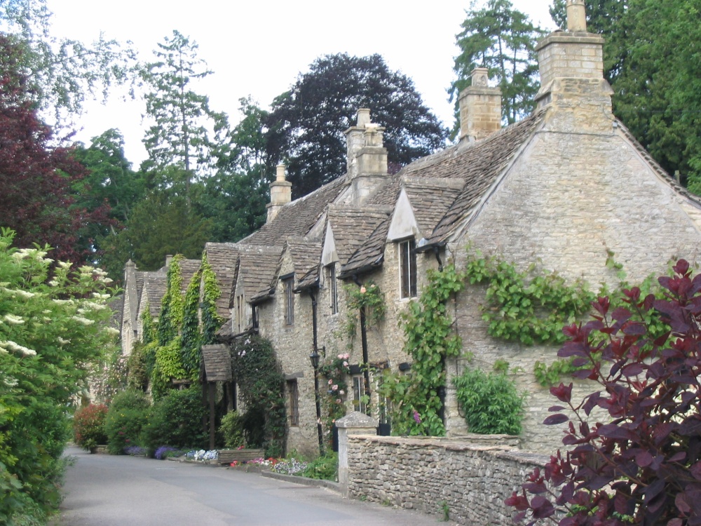Castle Combe - Ivy-Covered Cottages - June, 2003