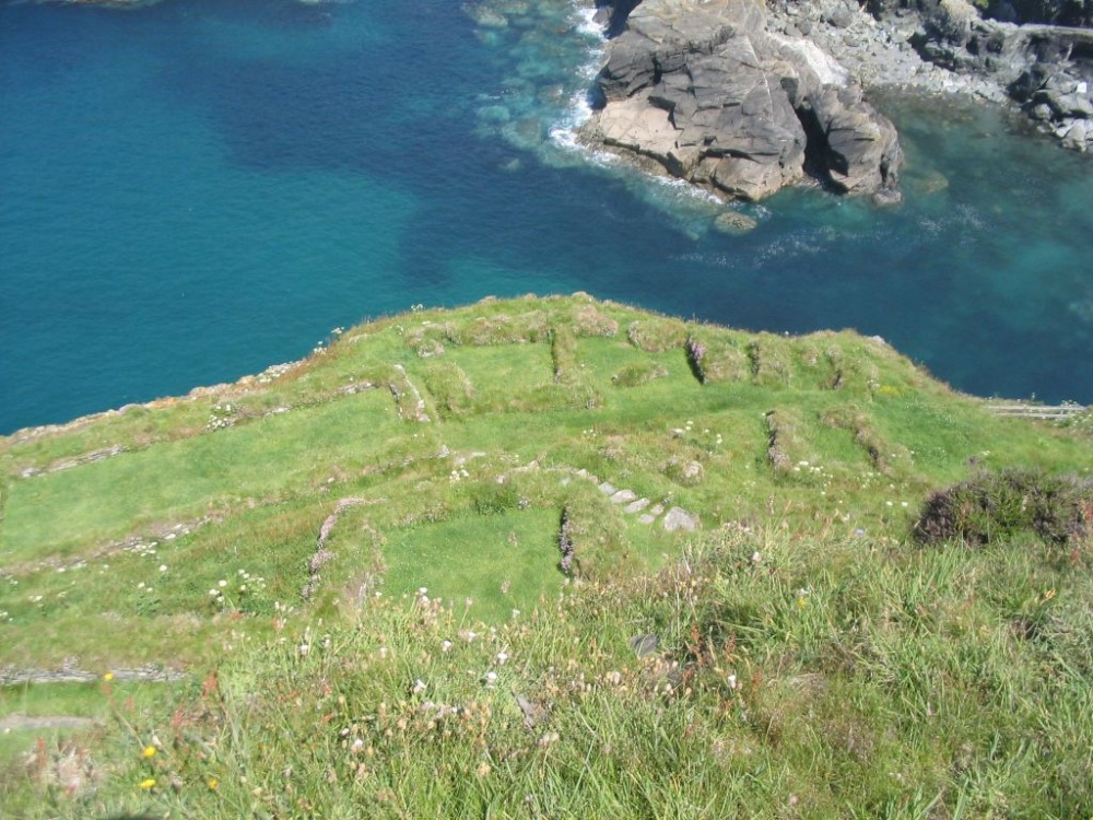 Tintagel Cove Ruins - June 2003