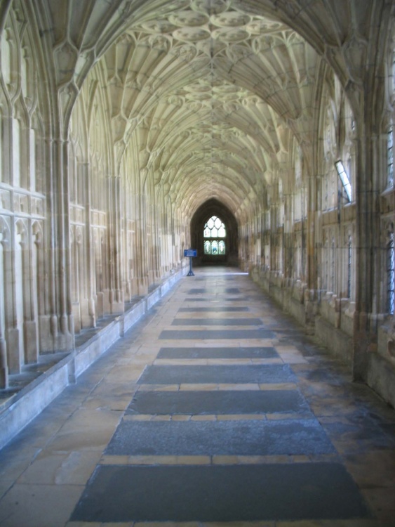 Gloucester Cathedral Cloisters (2) - June 2003