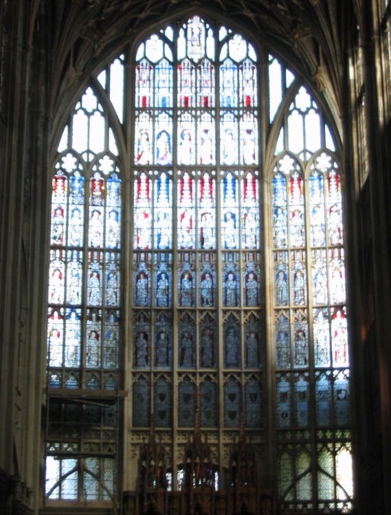 Gloucester Cathedral Stained Glass (3) - June 2003