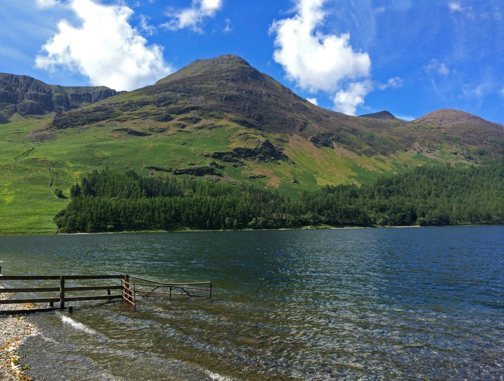 High Stile ffrom the eastern shore of Buttermere