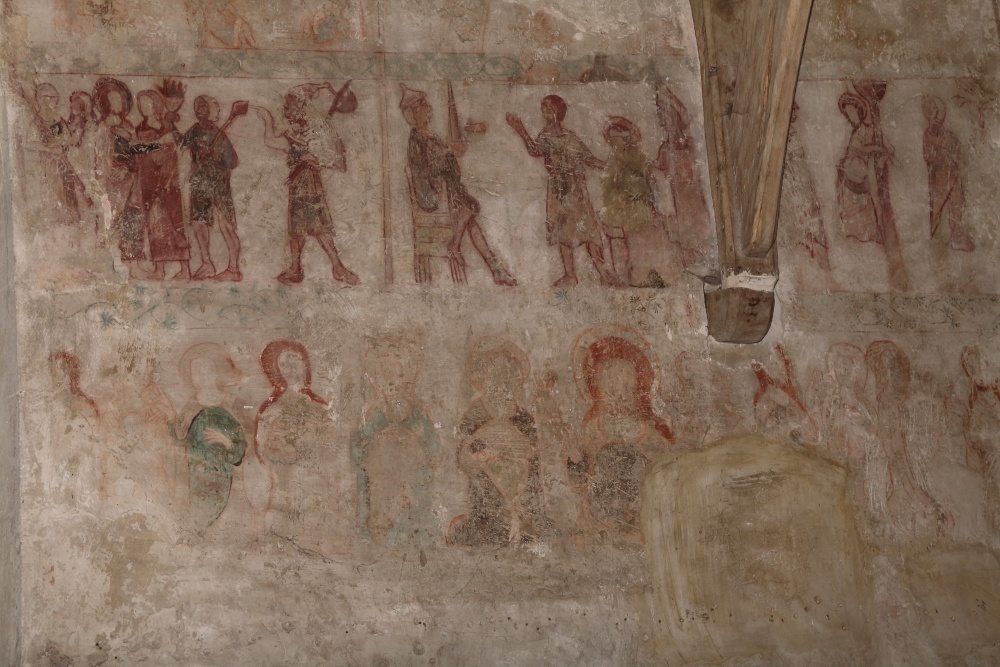 Painting on South Wall of St Mary's, North Stoke