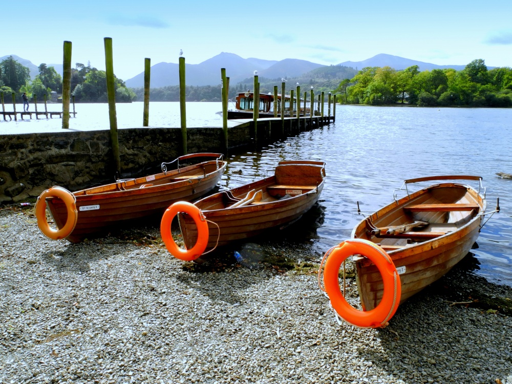 Lake District, Keswick, Derwent Water, Cumbria.