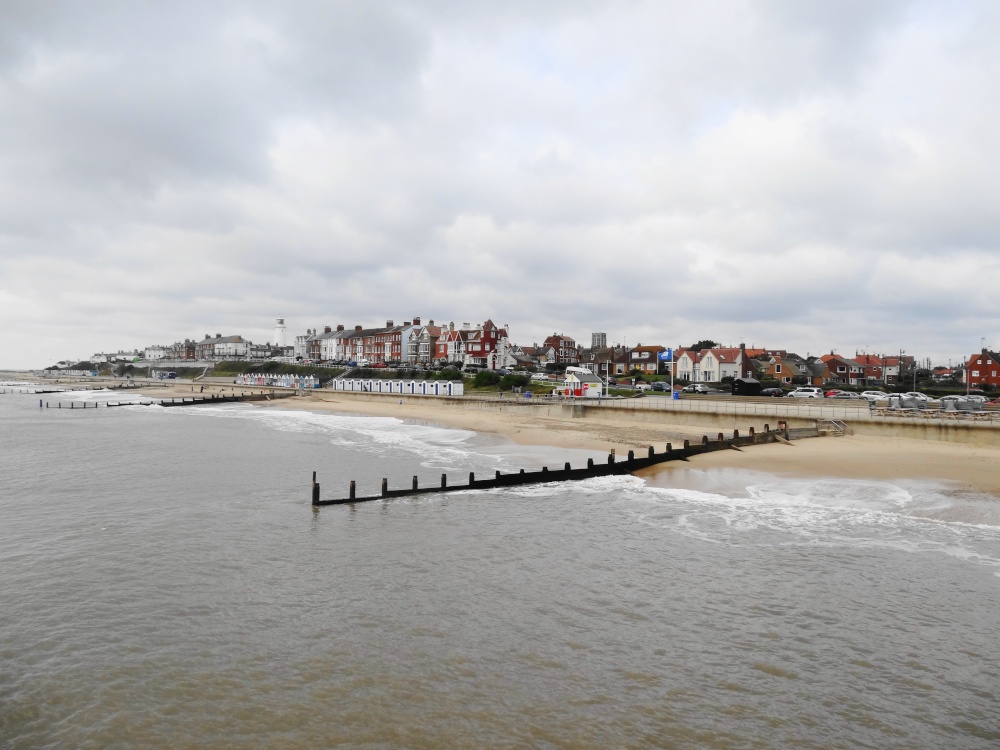 View from the pier at Southend-on-Sea, Essex