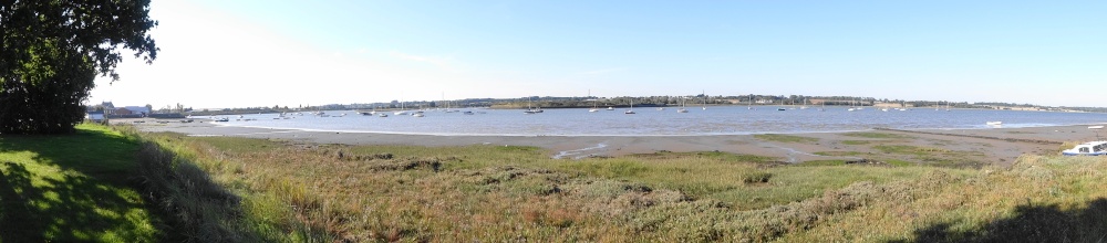 Manningtree, overlooking the river Stour