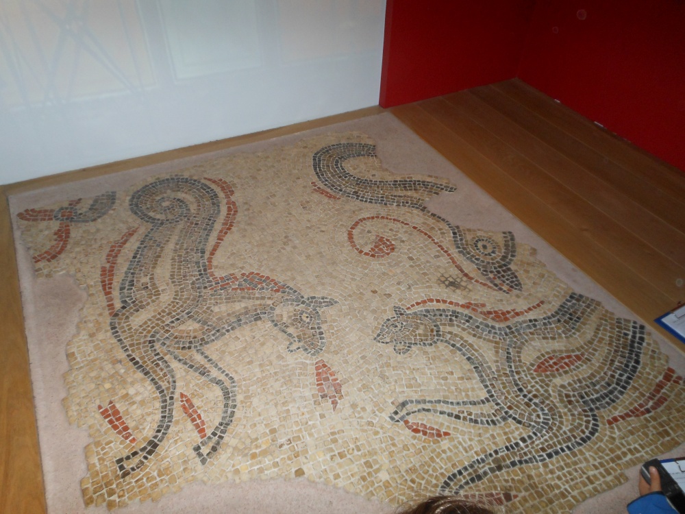 Mosaic Floor, Roman Baths,Bath