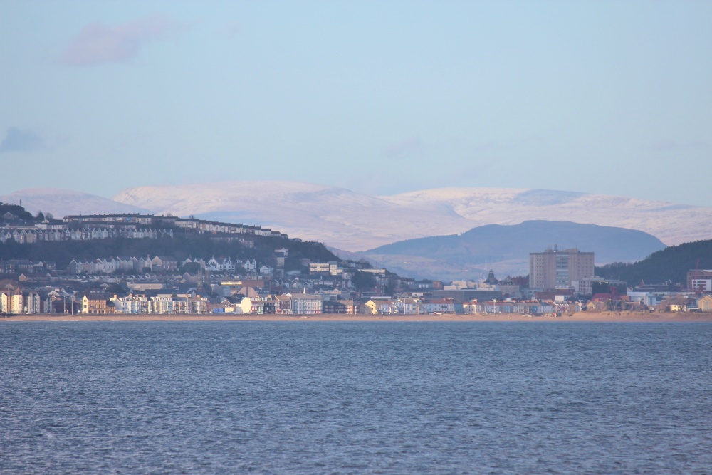 Swansea from the Mumbles