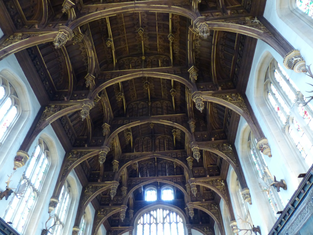 The Hammer Beam Roof of The Great Hall