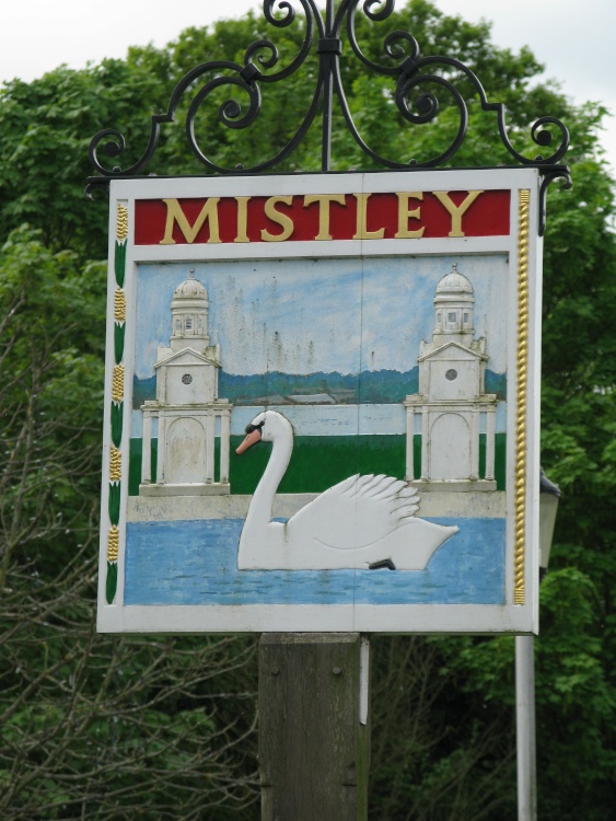 Mistley village sign