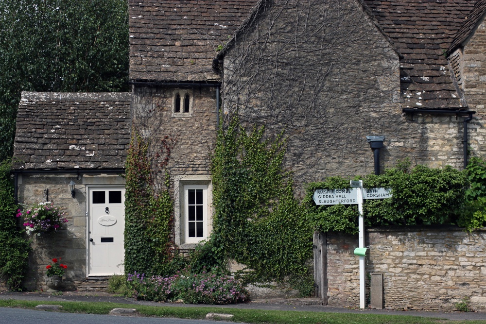 Village Signpost, Biddestone, Wiltshire