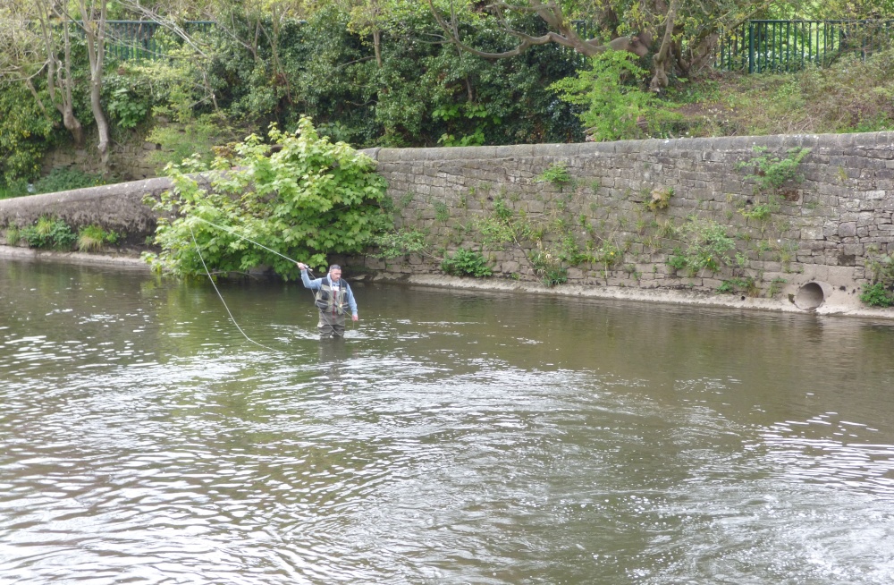 Fisherman in River Derwent