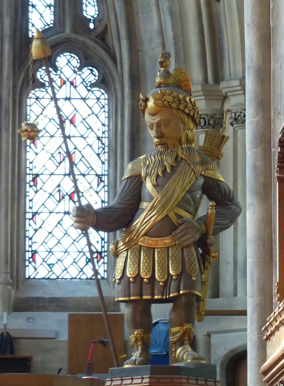 Guildhall. Magog Statue