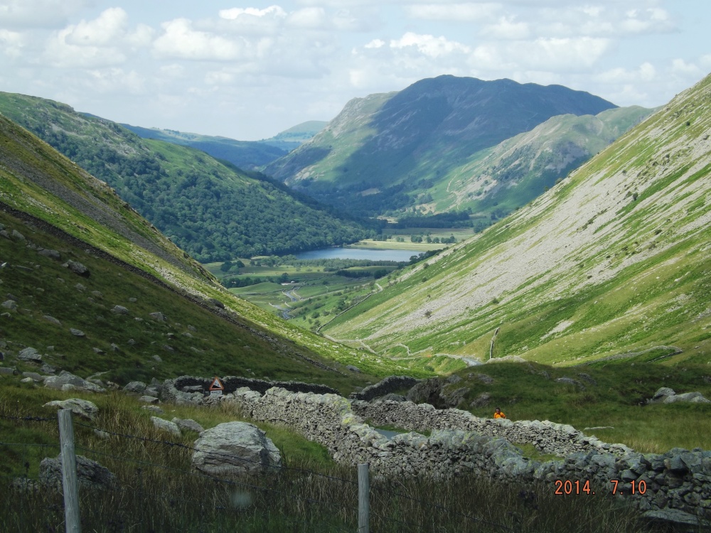 Brotherswater seen from the Kirkstone Pass