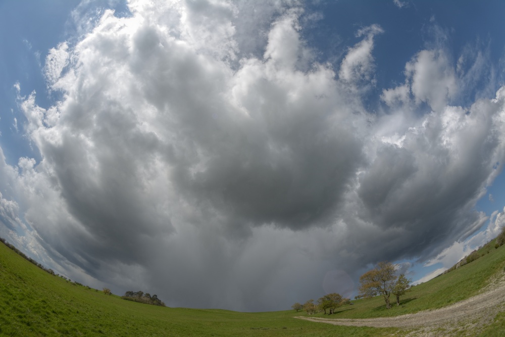 Stormclouds near Brill, Buckinghamshire