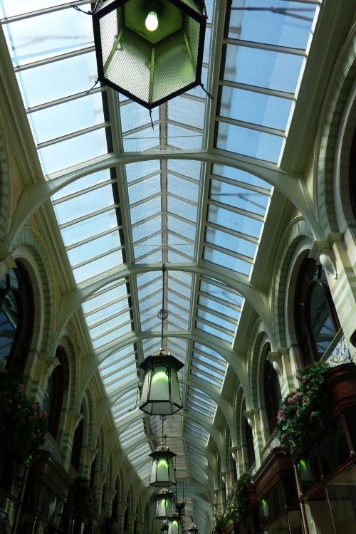 Norwich, Norfolk - Norwich Arcade - Inside Ceiling