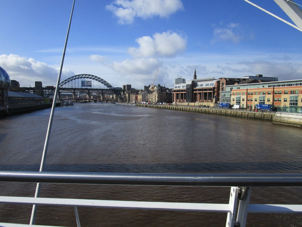 Newcastle, Tyne and Wear. The Quayside