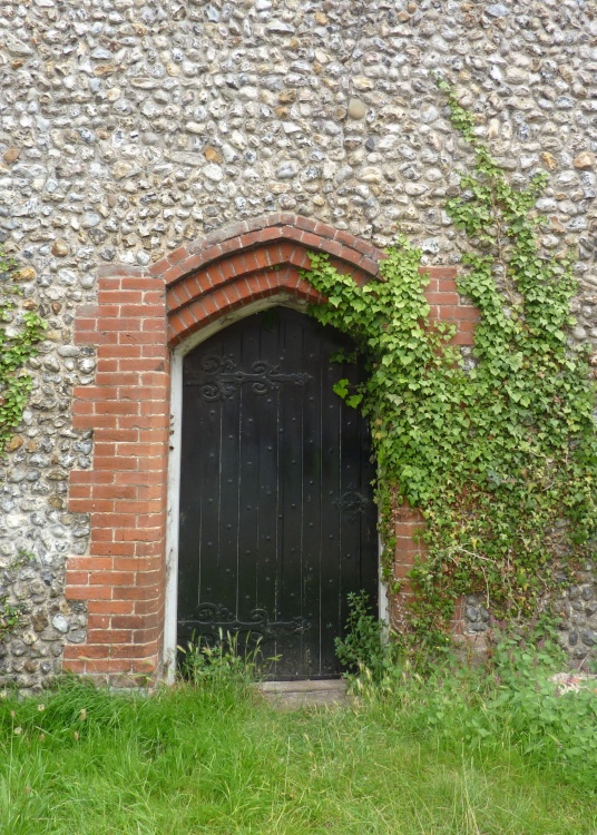 St. Mary's Parish Church Door in Little Walsingham