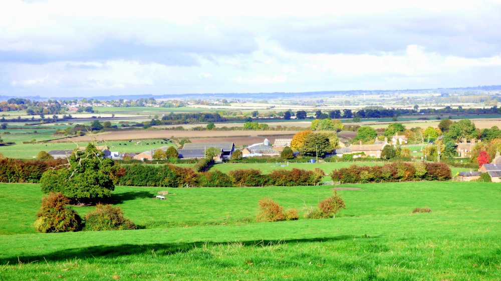 Country view from Old Dalby church