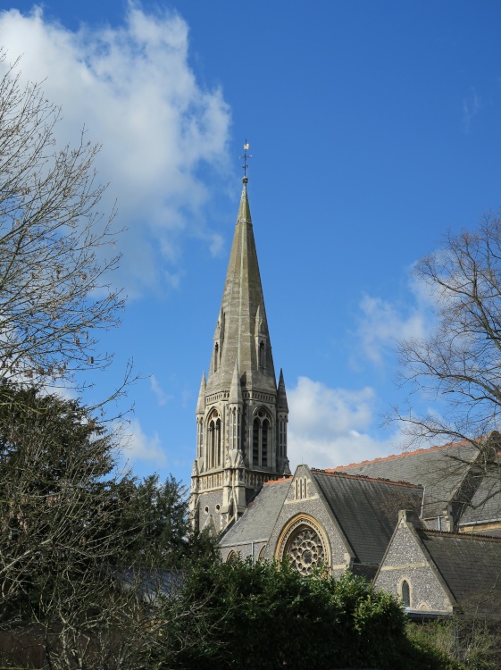 St Andrews parish church, Hertford town