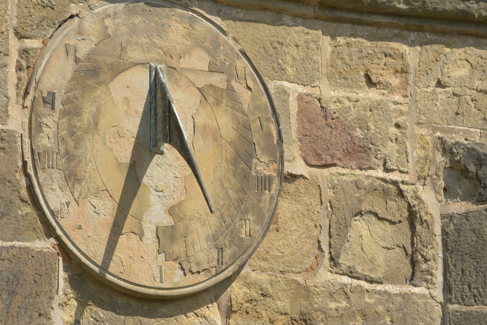Sundial, All Saints Church, Bakewell, Derbyshire