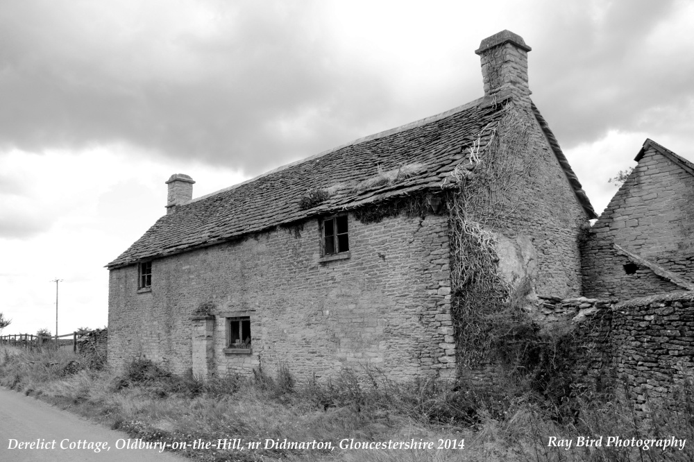 Derelict Cottage, Oldbury on the Hill, nr Didmarton, Gloucestershire 2014