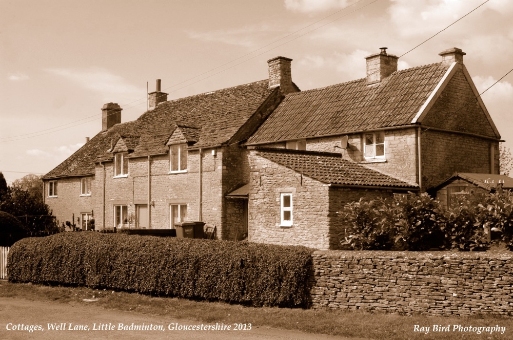 Cottages, Well Lane, Little Badminton, Gloucestershire 2013