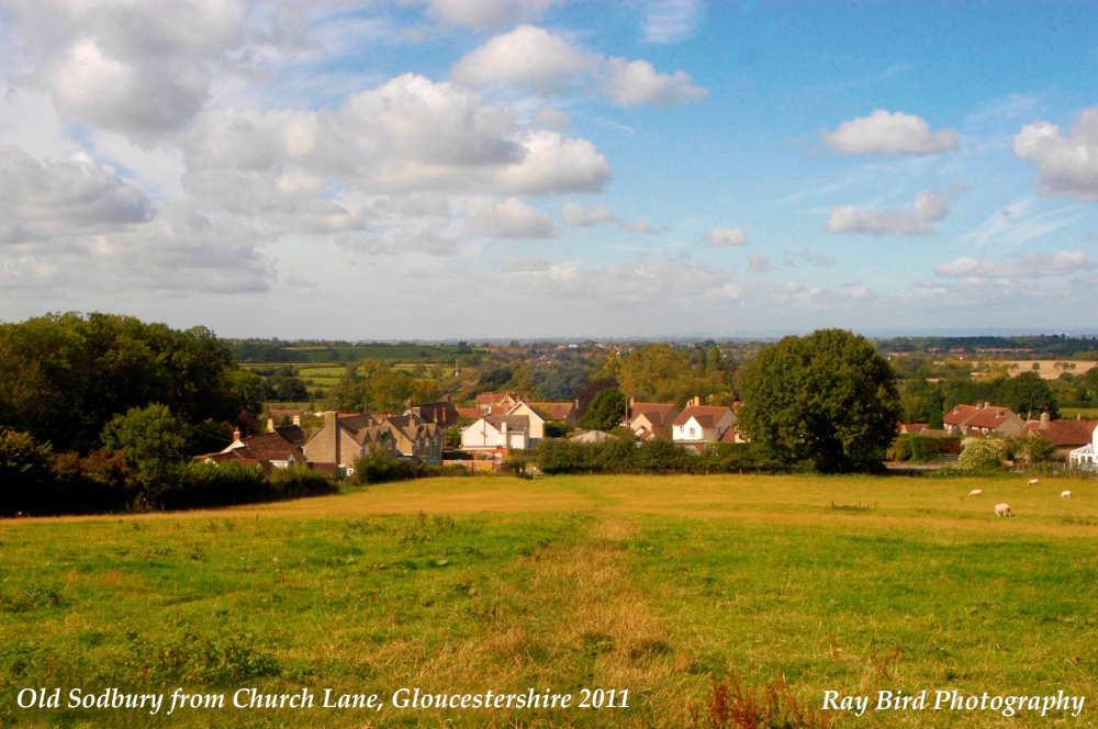Old Sodbury Village from Church Lane, Gloucestershire 2011