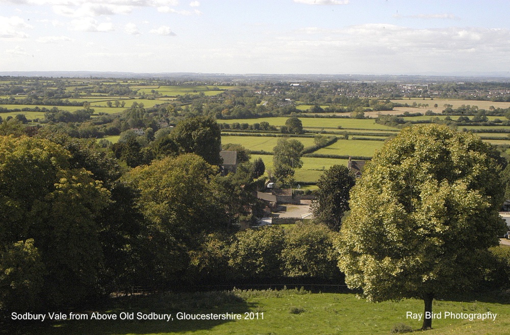 Sodbury Vale from above Old Sodbury, Gloucestershire 2011