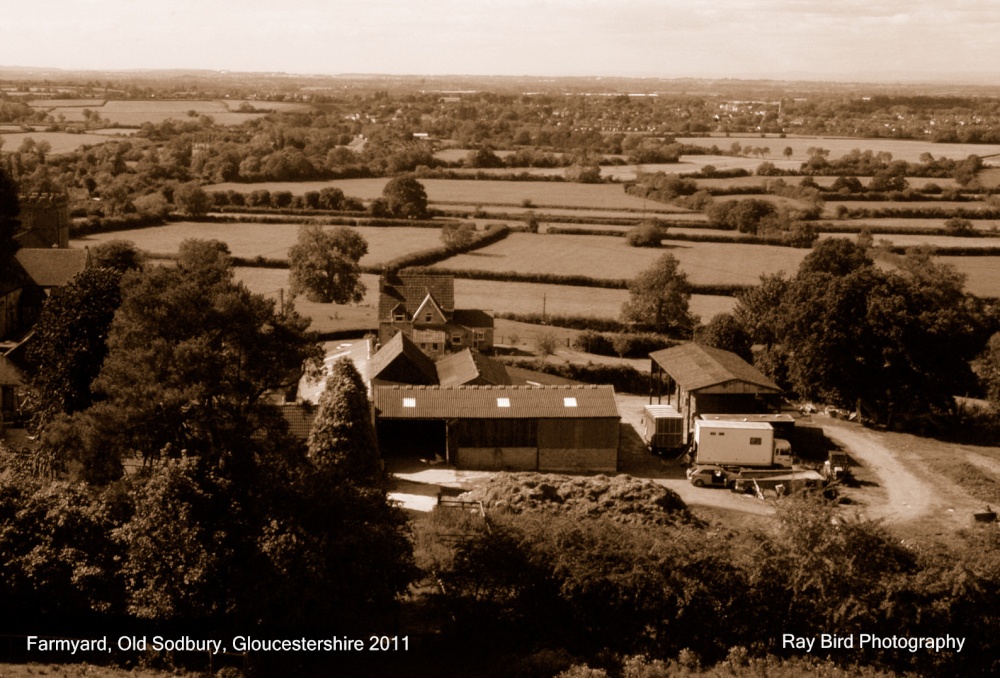 Sodbury Vale from above Old Sodbury, Gloucestershire 2011