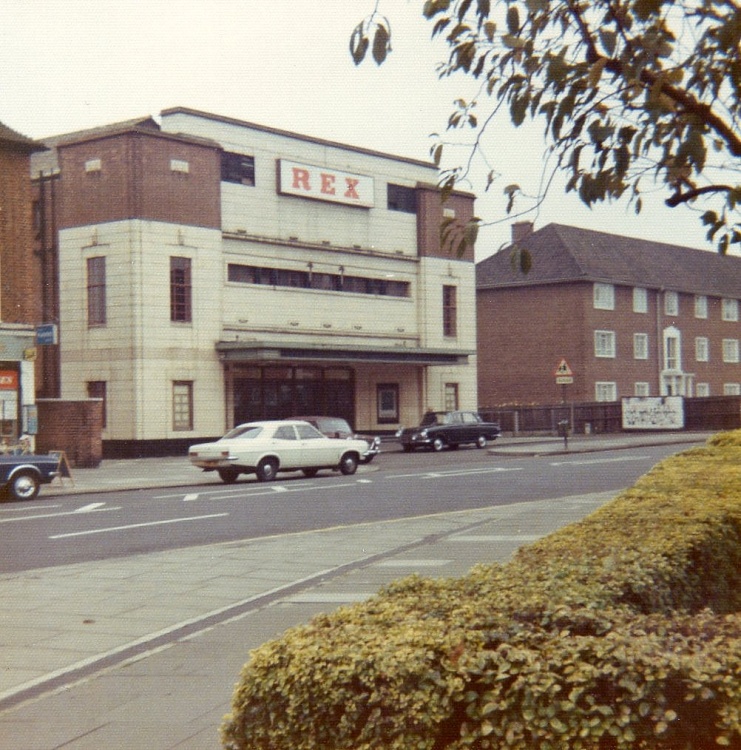 the Rex cinema, Oct 1973  demolished 1975ish