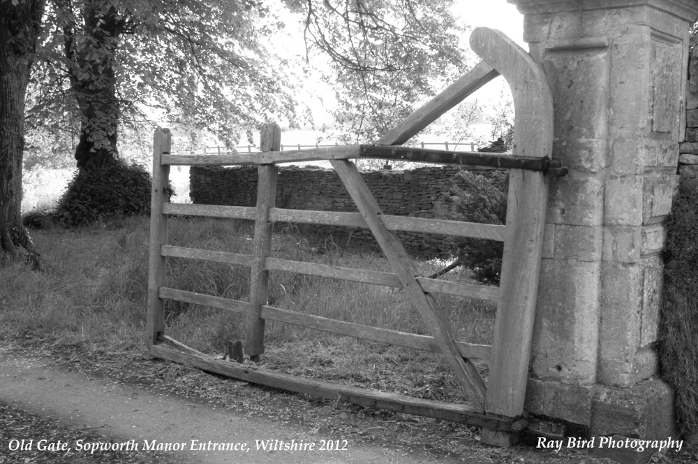 Old Gate to Sopworth Manor, Sopworth, Wiltshire 2012