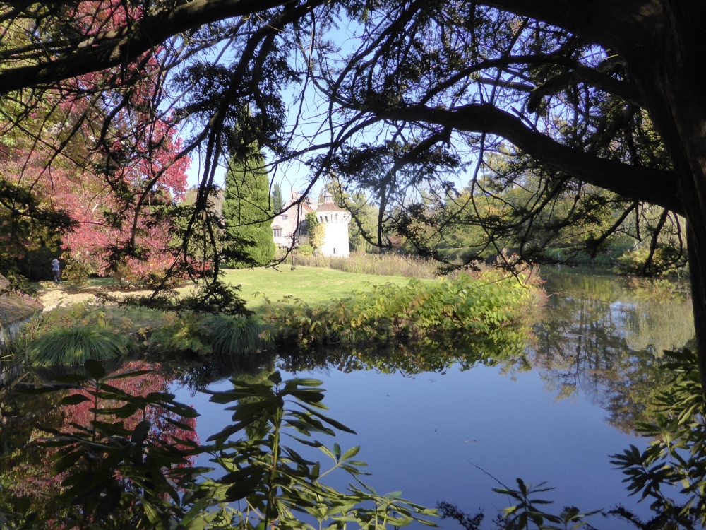 View of the Remains of Scotney Castle, Lamberhurst, Kent