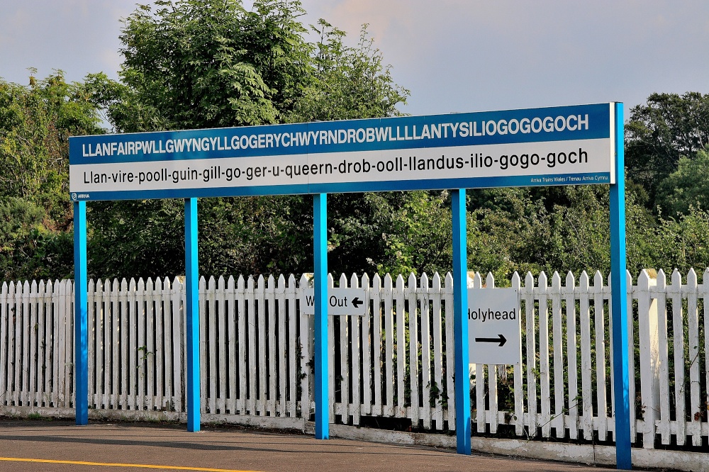 Station Sign Llanfairpwllgwyngyll