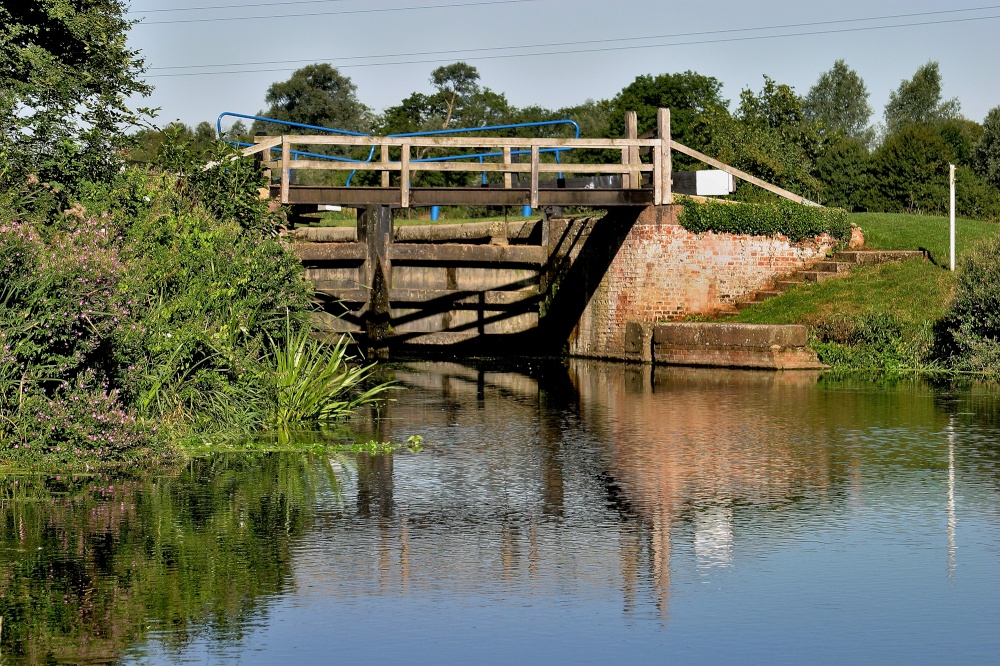 Beeleigh Lock Chelmer Canal Essex