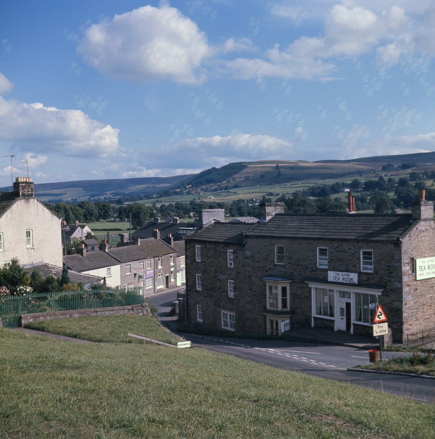 Reeth In Swaledale North Yorkshire By P G Wright At