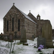 Photo of Lindisfarne Abbey