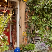 Guest house entrance