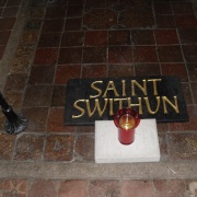 In the Winchester Cathedral