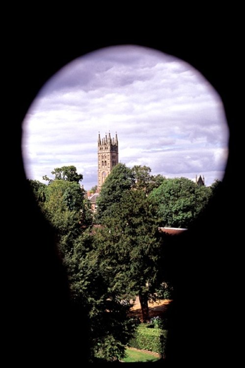 Warwick taken from Warwick Castle Tower