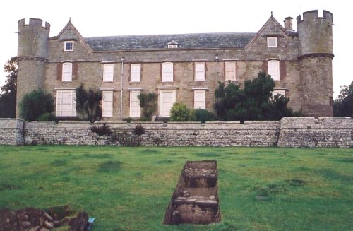 Croft Castle, near Aymestrey, Herefordshire, during archaeological excavations in 2002