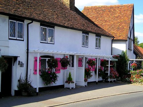 Houses on the main street