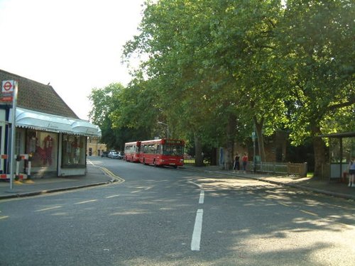 Bus terminal in woodbine place