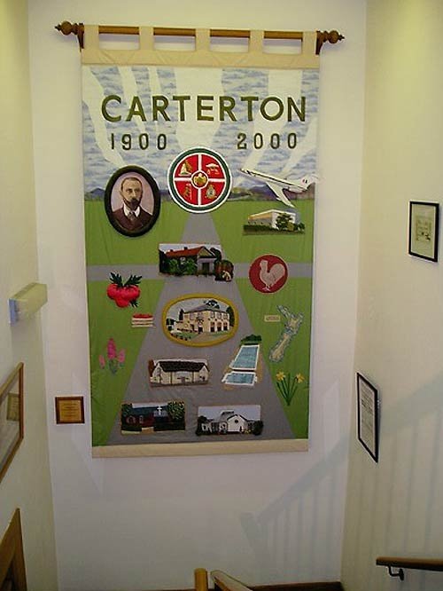 A Mural on the Council Office Wall, Carterton